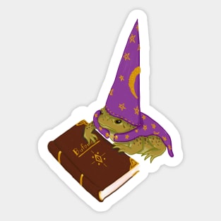 The great and magnificent toad! Sticker